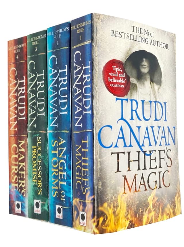 Millennium’s Rule Series 4 Books Collection Set By Trudi Canavan