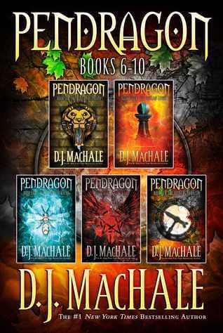 Pendragon Books 6-10: The Rivers of Zadaa; The Quillan Games; The Pilgrims of Rayne; Raven Rise; The Soldiers of Halla