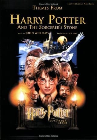 PIANO SHEET MUSIC Themes from Harry Potter and the Sorcerer's Stone