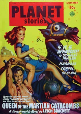 Queen of the Martian Catacombs: Planet Stories, Summer '49