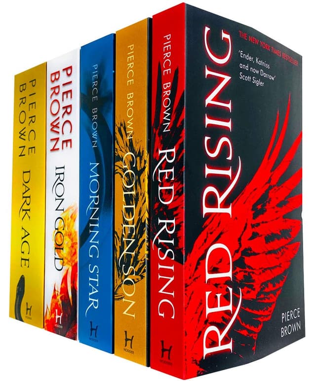 Red Rising Series Collection 5 Books Set Bundle