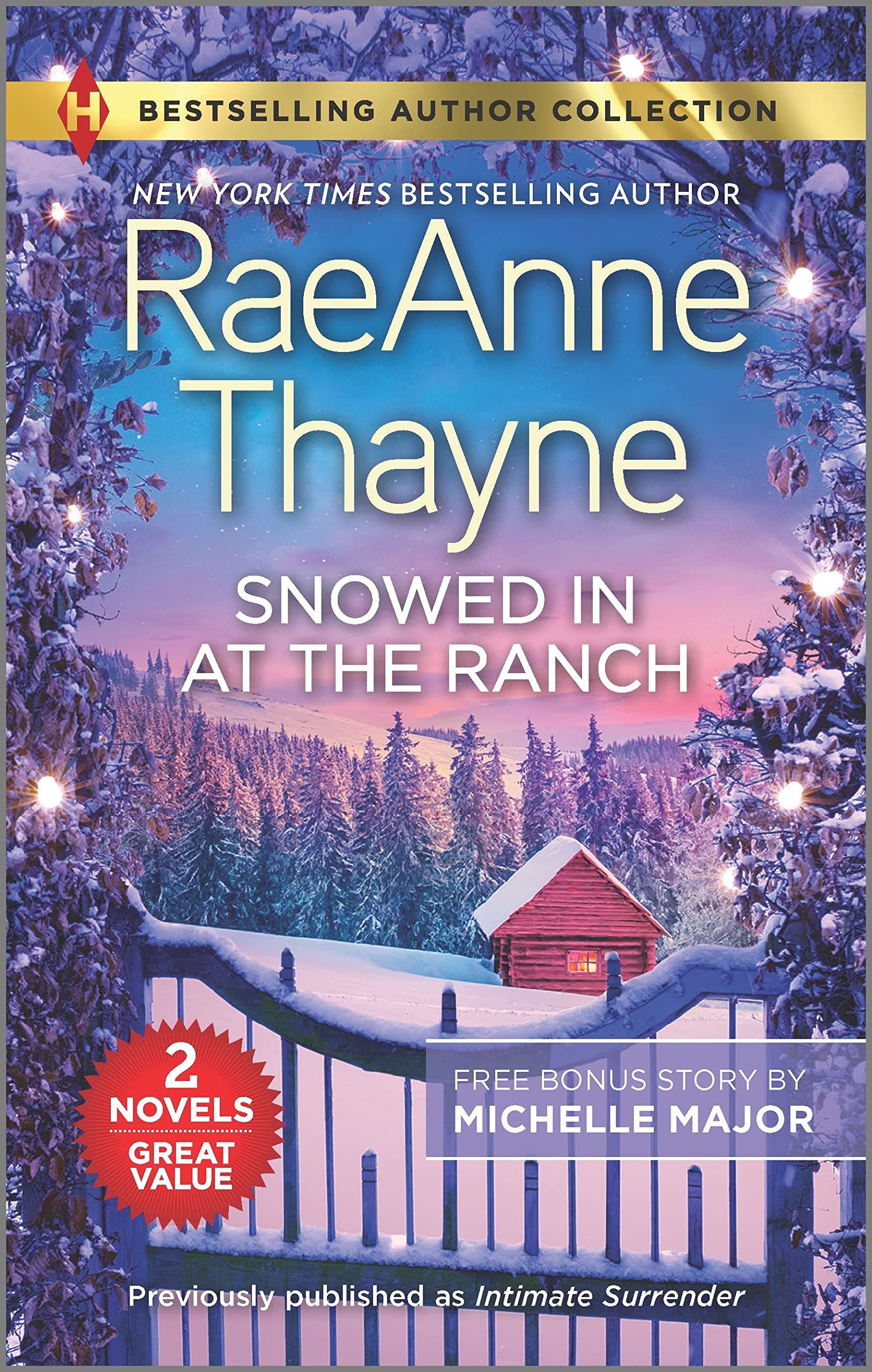 Snowed In at the Ranch & A Kiss on Crimson Ranch: A Holiday Romance Novel – A Compelling Secret Pregnancy Contemporary Western Tale