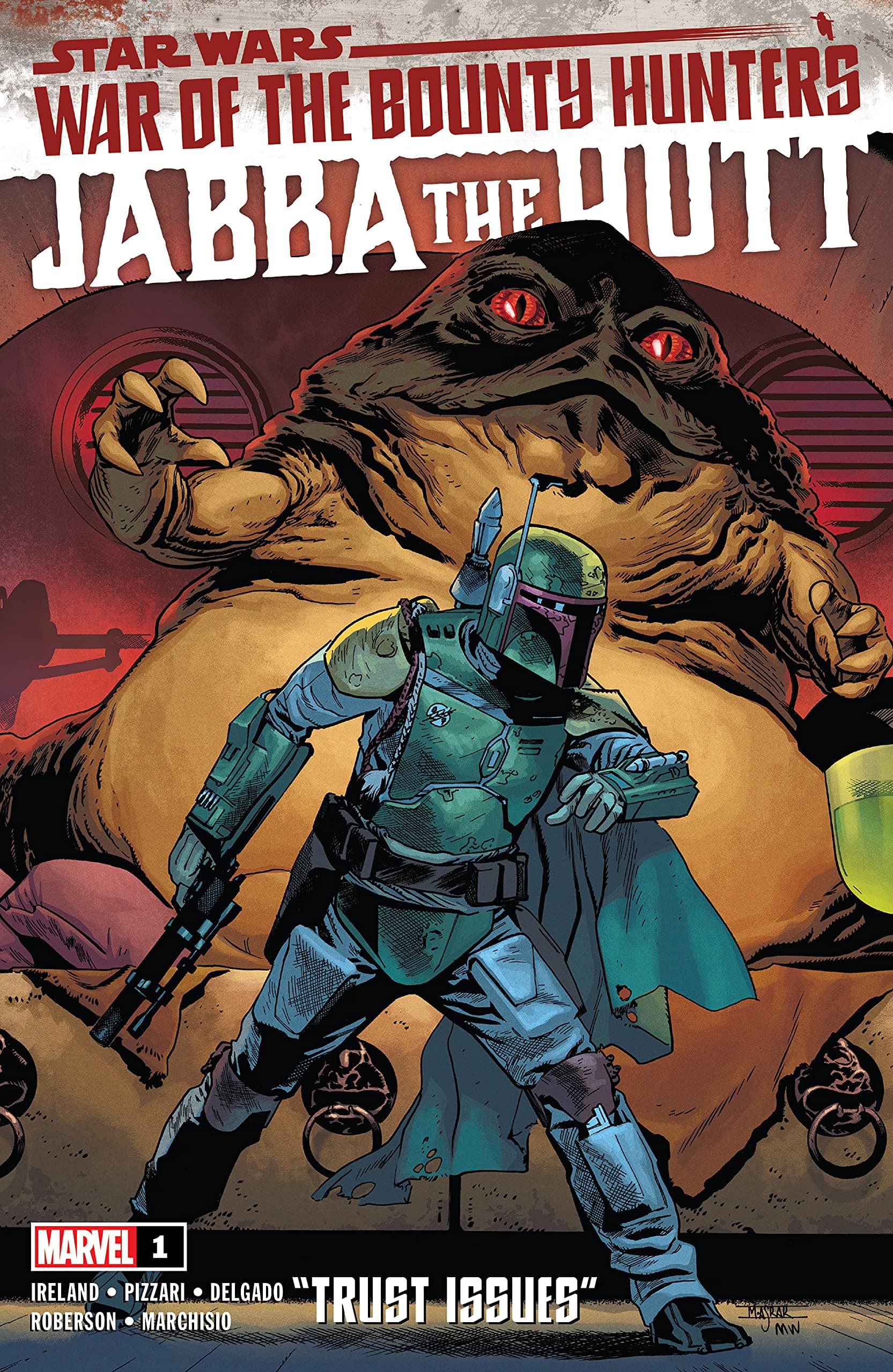 Star Wars: War of the Bounty Hunters - Jabba The Hutt #1