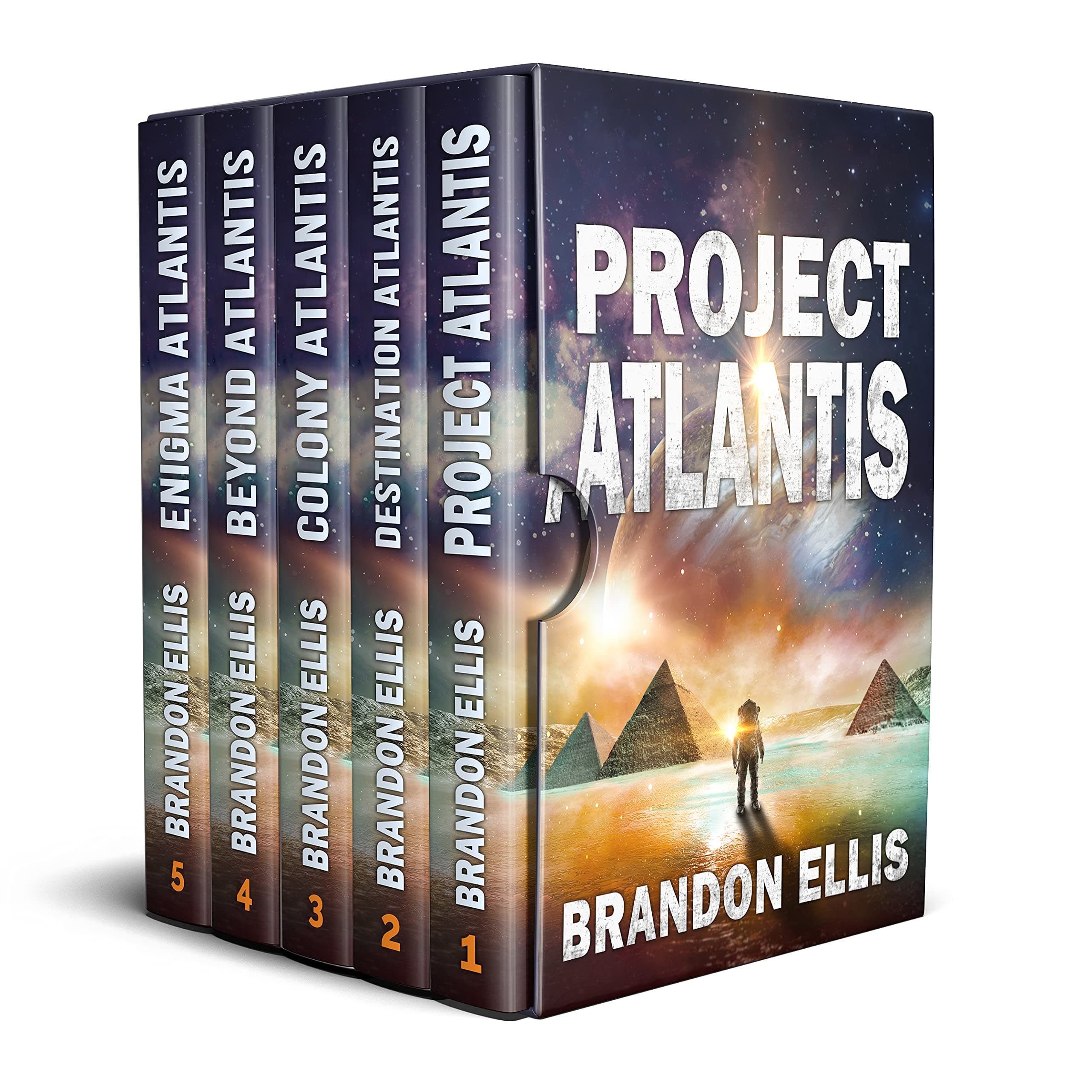 The Complete Atlantis Series, Books 1 - 5 (A Sci-Fi Fantasy Technothriller): Ascendant Saga