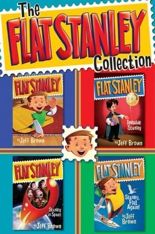The Flat Stanley Collection (Four Complete Books): Adventure Tales of a Boy Who Flies Like a Kite, Becomes Invisible, and Journeys to Outer Space for Kids