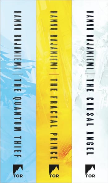 The Jean le Flambeur Trilogy: The Quantum Thief, The Fractal Prince, The Causal Angel