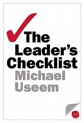 The Leader's Checklist: 15 Mission-Critical Principles