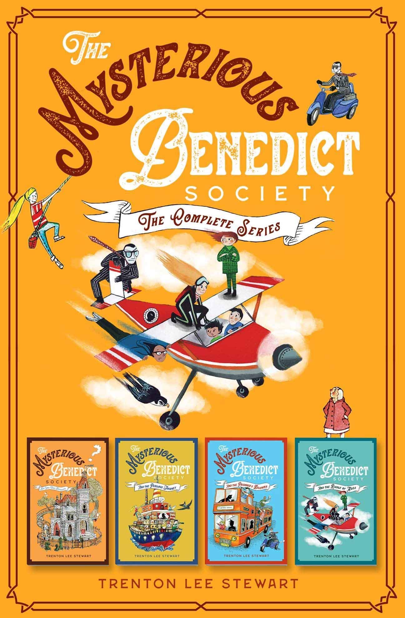 The Mysterious Benedict Society Complete Series (Books 1-4): the New York Times-bestselling series