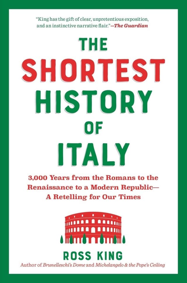 The Shortest History of Italy: 3,000 Years from the Romans to the Renaissance to a Modern Republic―A Retelling for Our Times