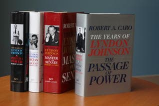 The Years of Lyndon Johnson Set: The Path to Power; Means of Ascent; Master of the Senate; The Passage of Power