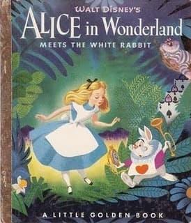 Walt Disney's Alice in Wonderland Meets the White Rabbit