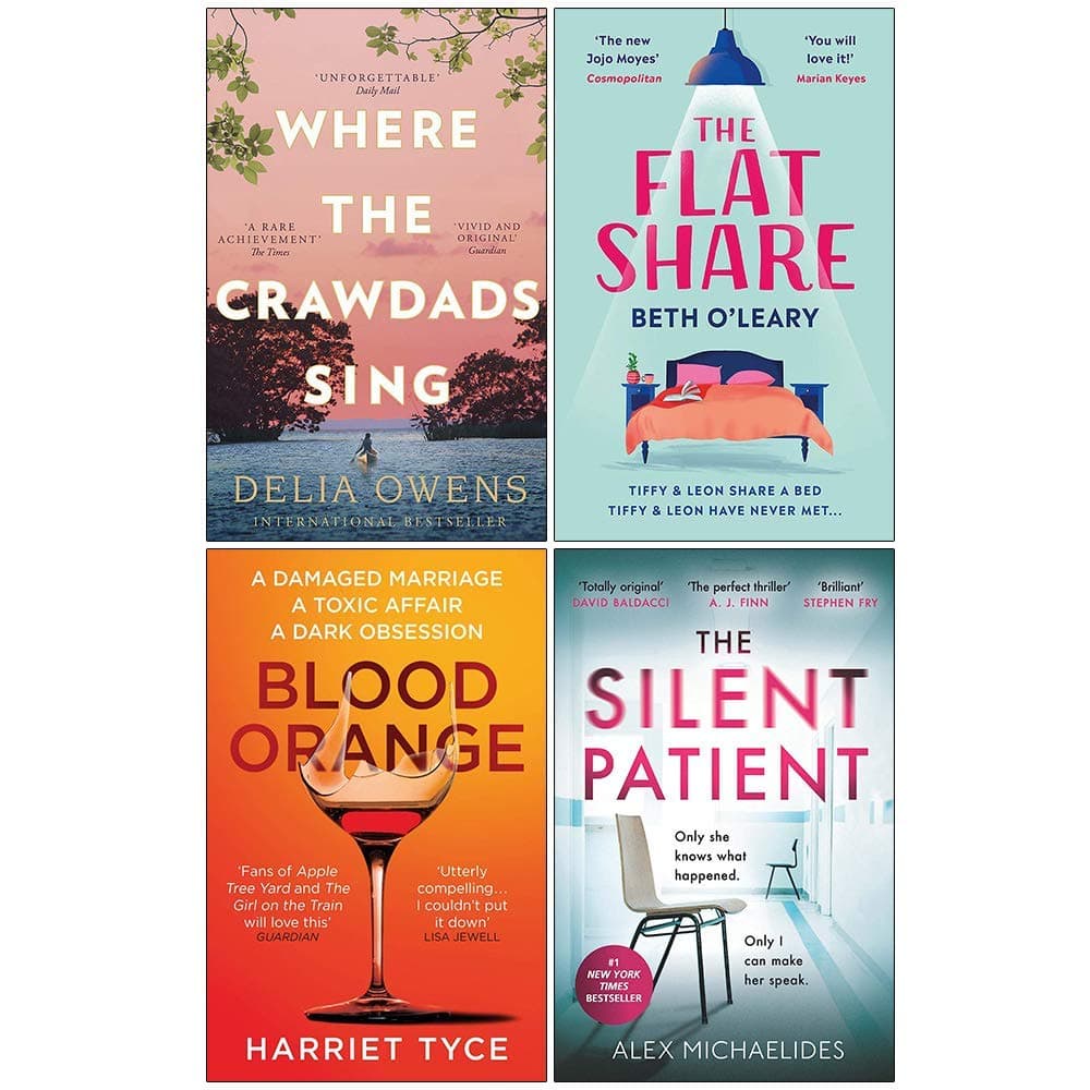 Where The Crawdads Sing / The Flatshare / Blood Orange / The Silent Patient